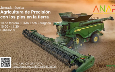 ¡Nueva jornada de ANAP: Agricultura de Precisión con los pies en la tierra! Inscríbete a través del enlace